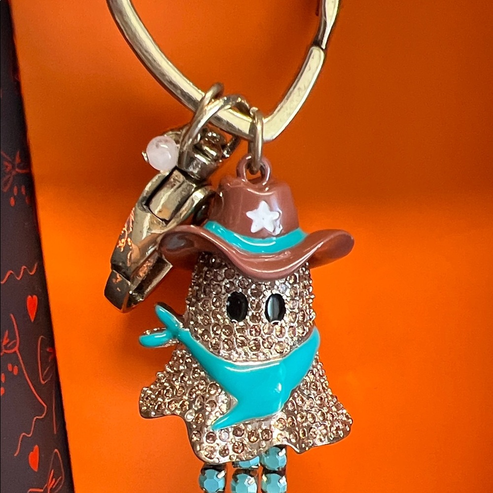 Betsey Johnson | Cowgirl Ghost Bag Charm - Picture 4 of 10